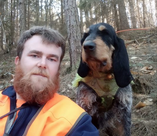 Julien hôte de chasse sur journée de chasse
